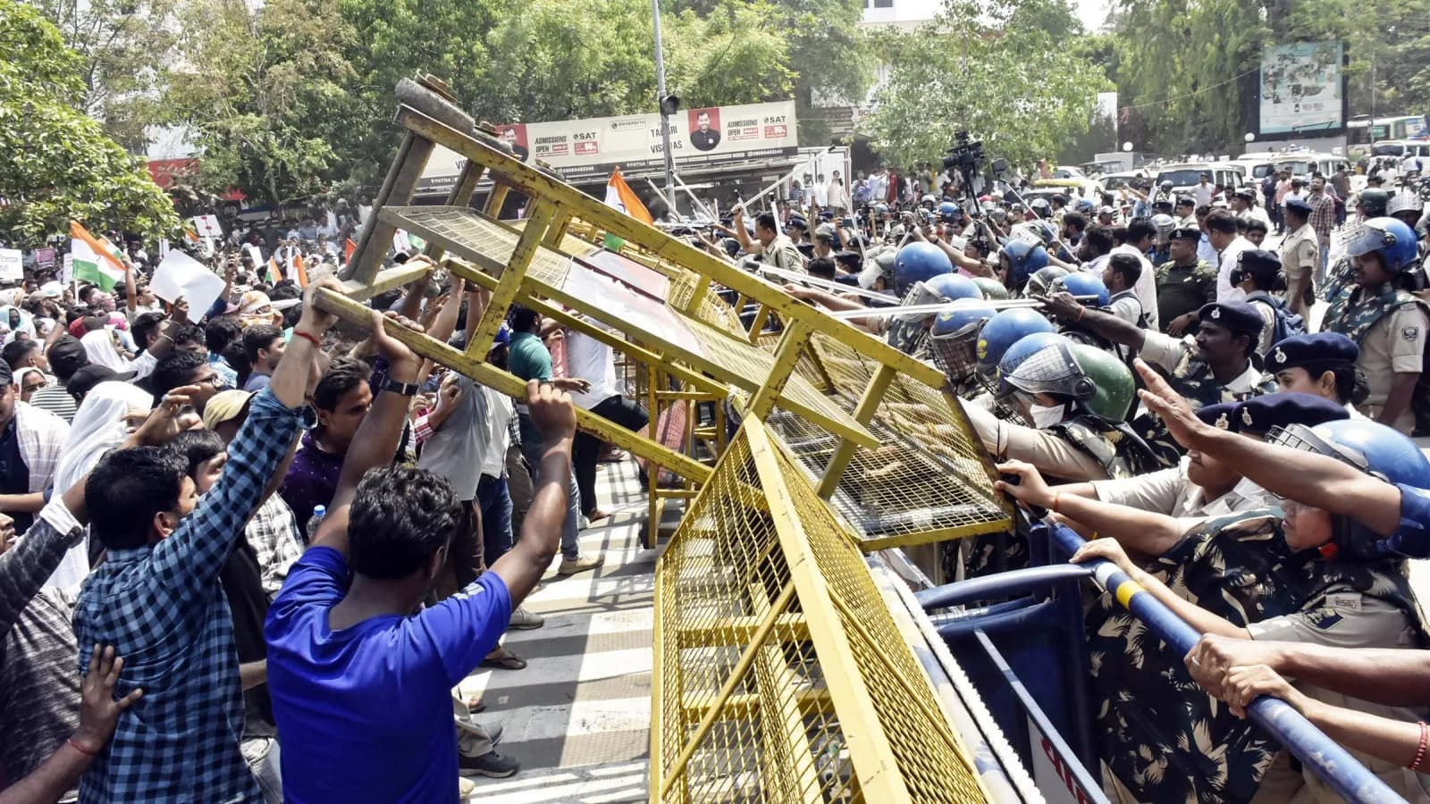 Day after Patna police lathicharge, 4 arrested TRE aspirants sent to jail, 5,000 protesters booked